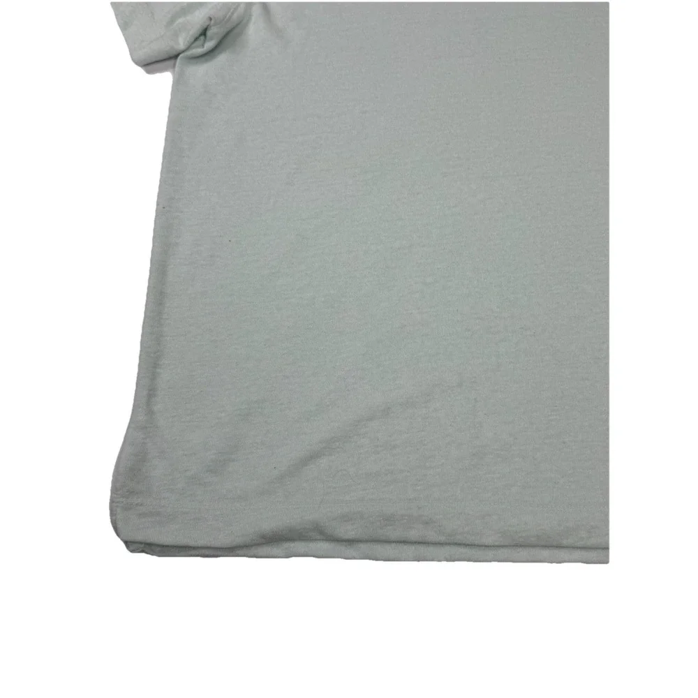 Banana Republic Linen Blend Polo Shirt Light Blue Dew Drop Men's XXL